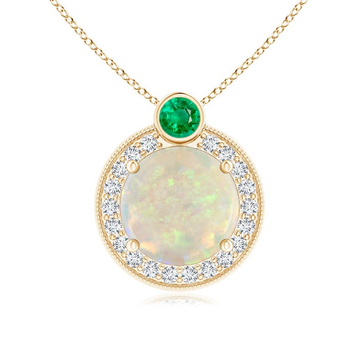 AAA - Opal / 1.37 CT / 14 KT Yellow Gold