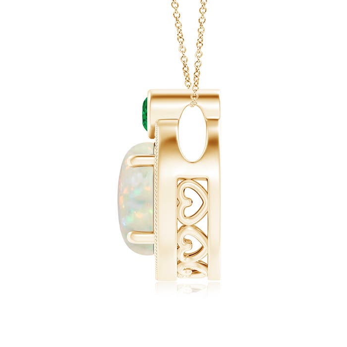 AAA - Opal / 1.37 CT / 14 KT Yellow Gold