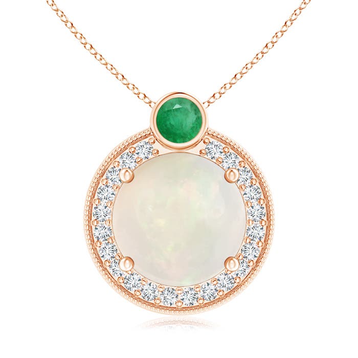 A - Opal / 1.82 CT / 14 KT Rose Gold