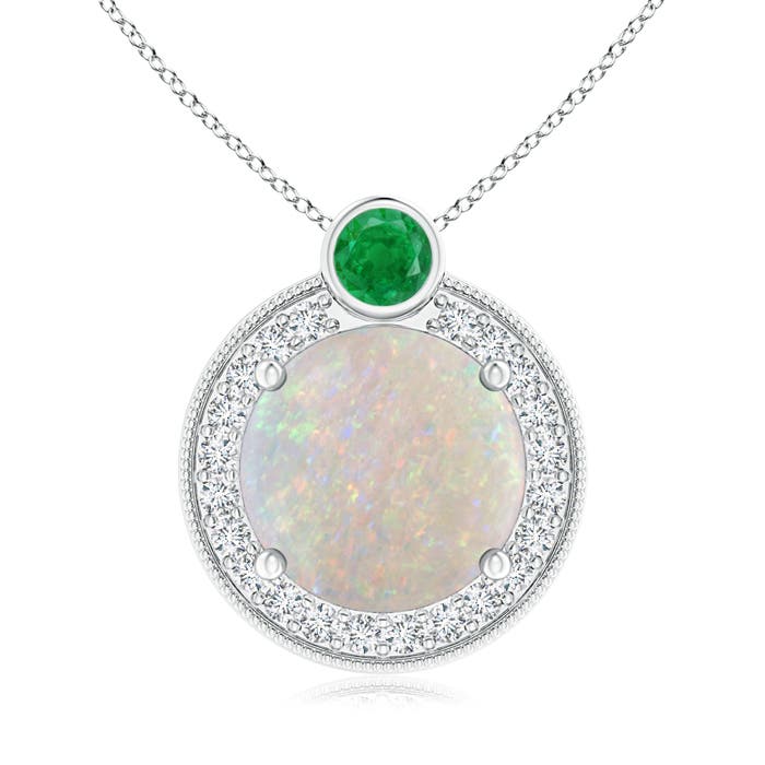 AA - Opal / 1.82 CT / 14 KT White Gold