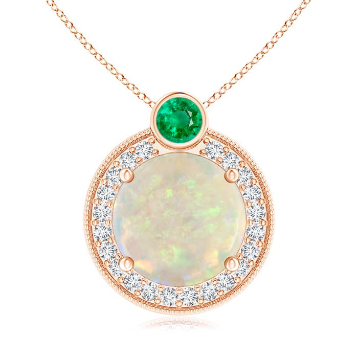 AAA - Opal / 1.82 CT / 14 KT Rose Gold