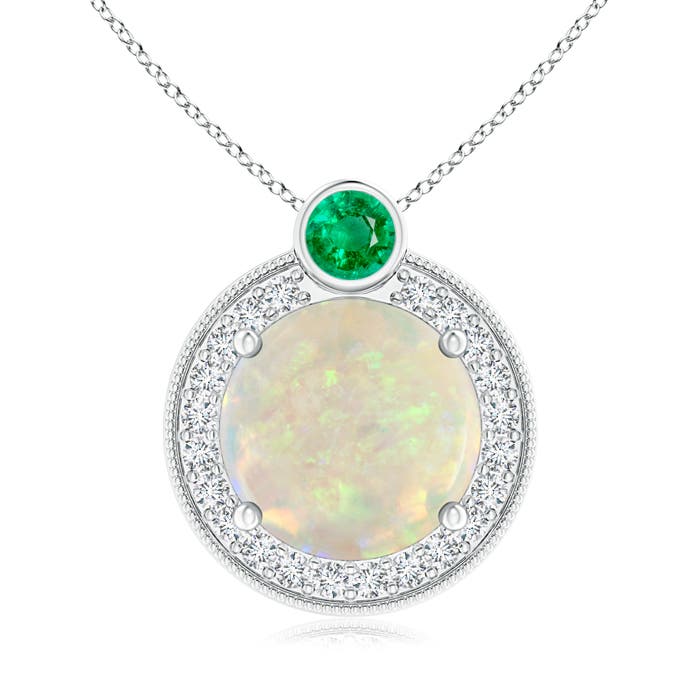 AAA - Opal / 1.82 CT / 14 KT White Gold