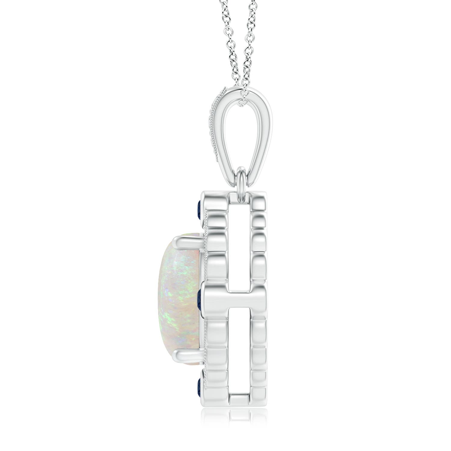 AA - Opal / 1.39 CT / 14 KT White Gold