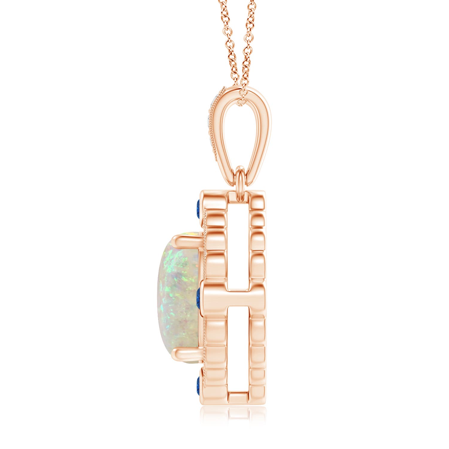 AAA - Opal / 1.39 CT / 14 KT Rose Gold