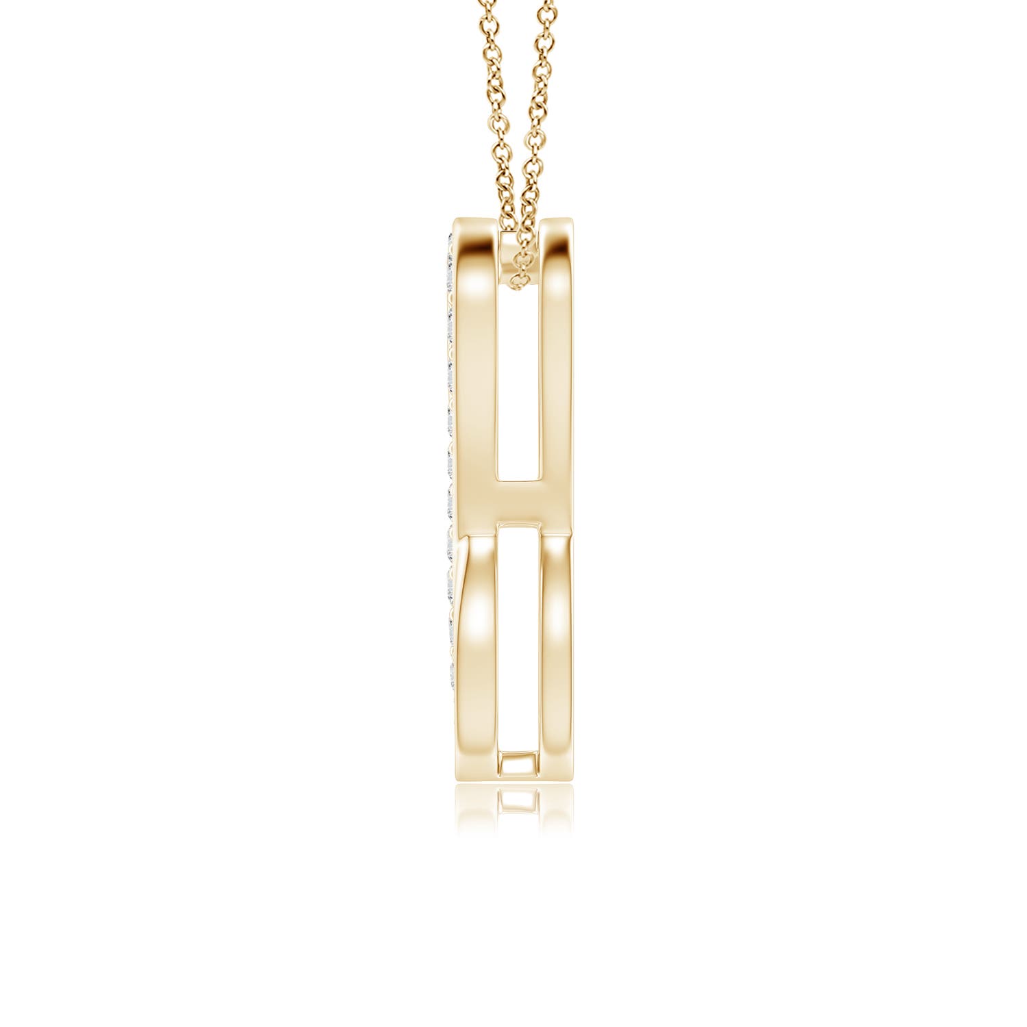 H, SI2 / 0.11 CT / 14 KT Yellow Gold