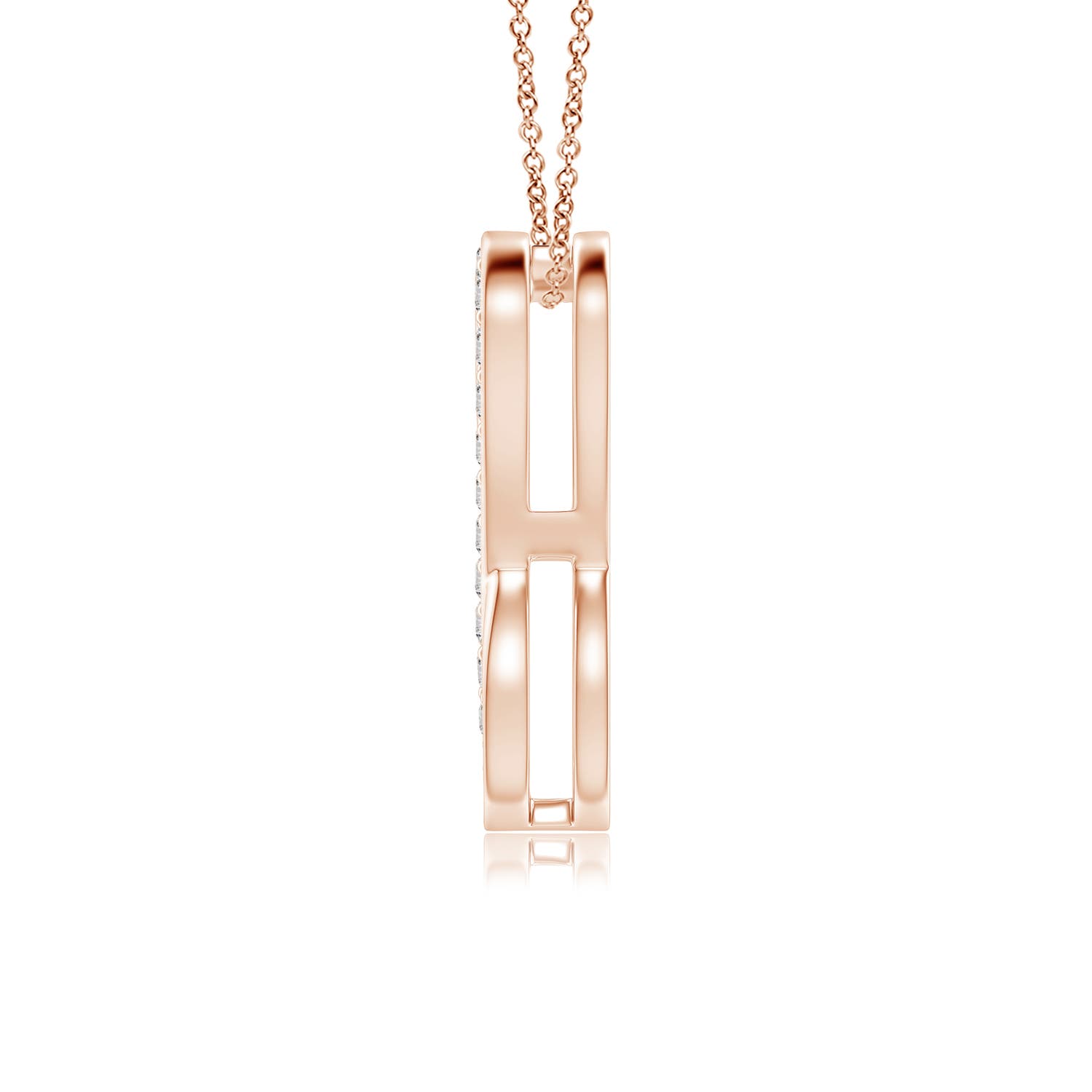 I-J, I1-I2 / 0.11 CT / 14 KT Rose Gold