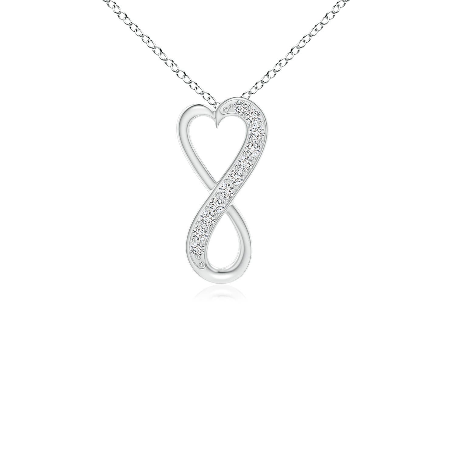 H, SI2 / 0.05 CT / 14 KT White Gold