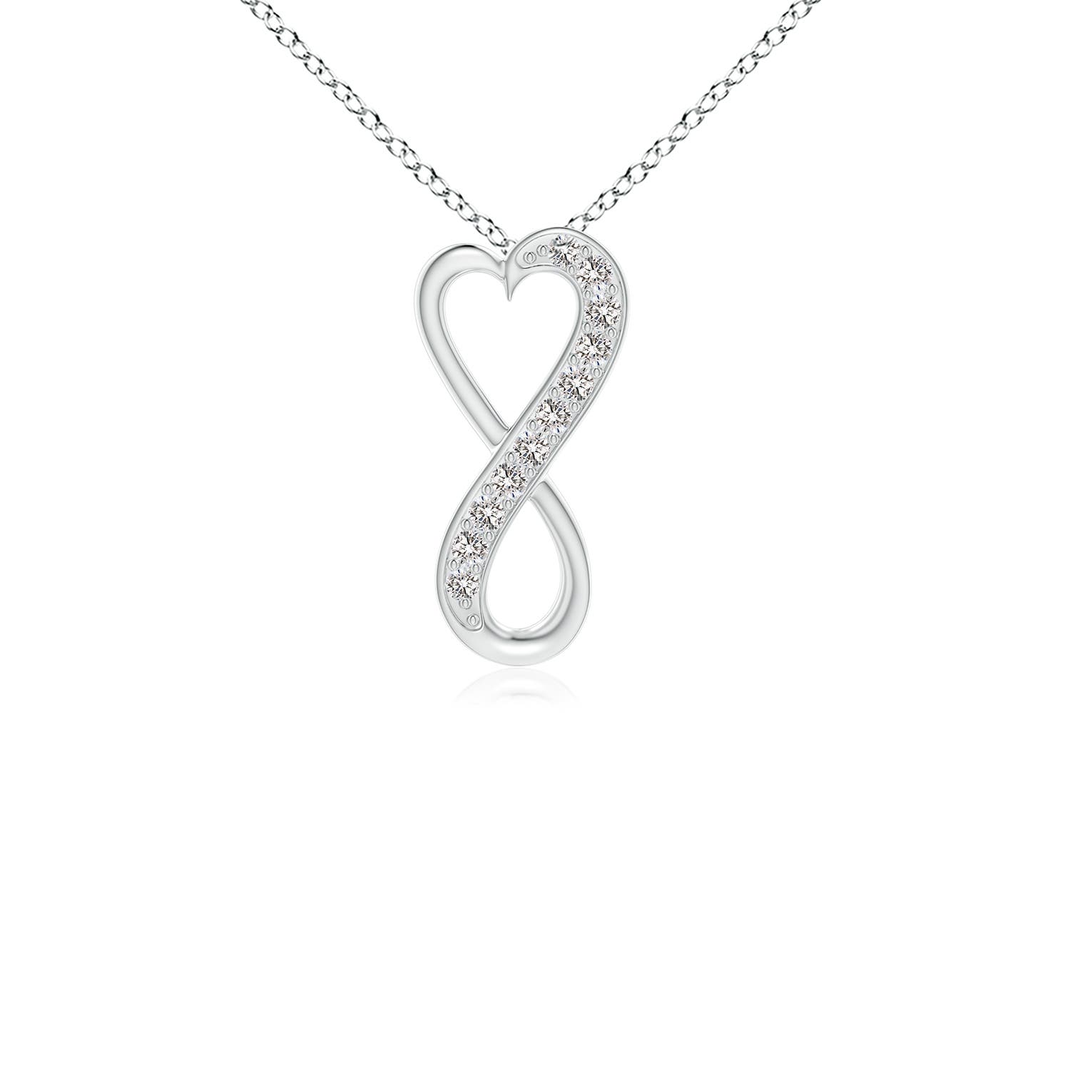 I-J, I1-I2 / 0.05 CT / 14 KT White Gold