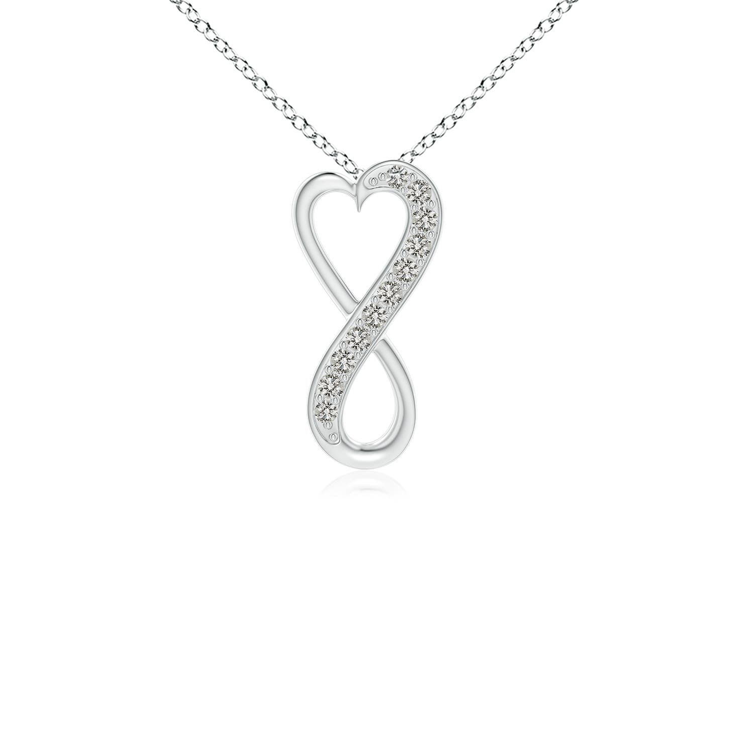 K, I3 / 0.05 CT / 14 KT White Gold