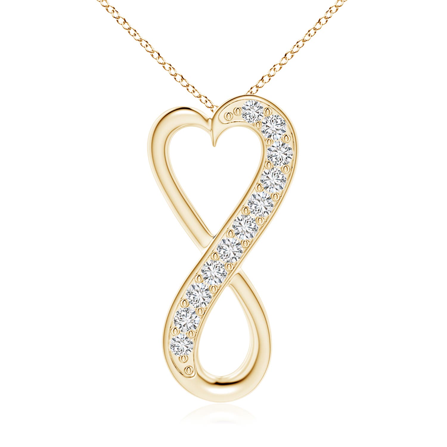 H, SI2 / 0.52 CT / 14 KT Yellow Gold