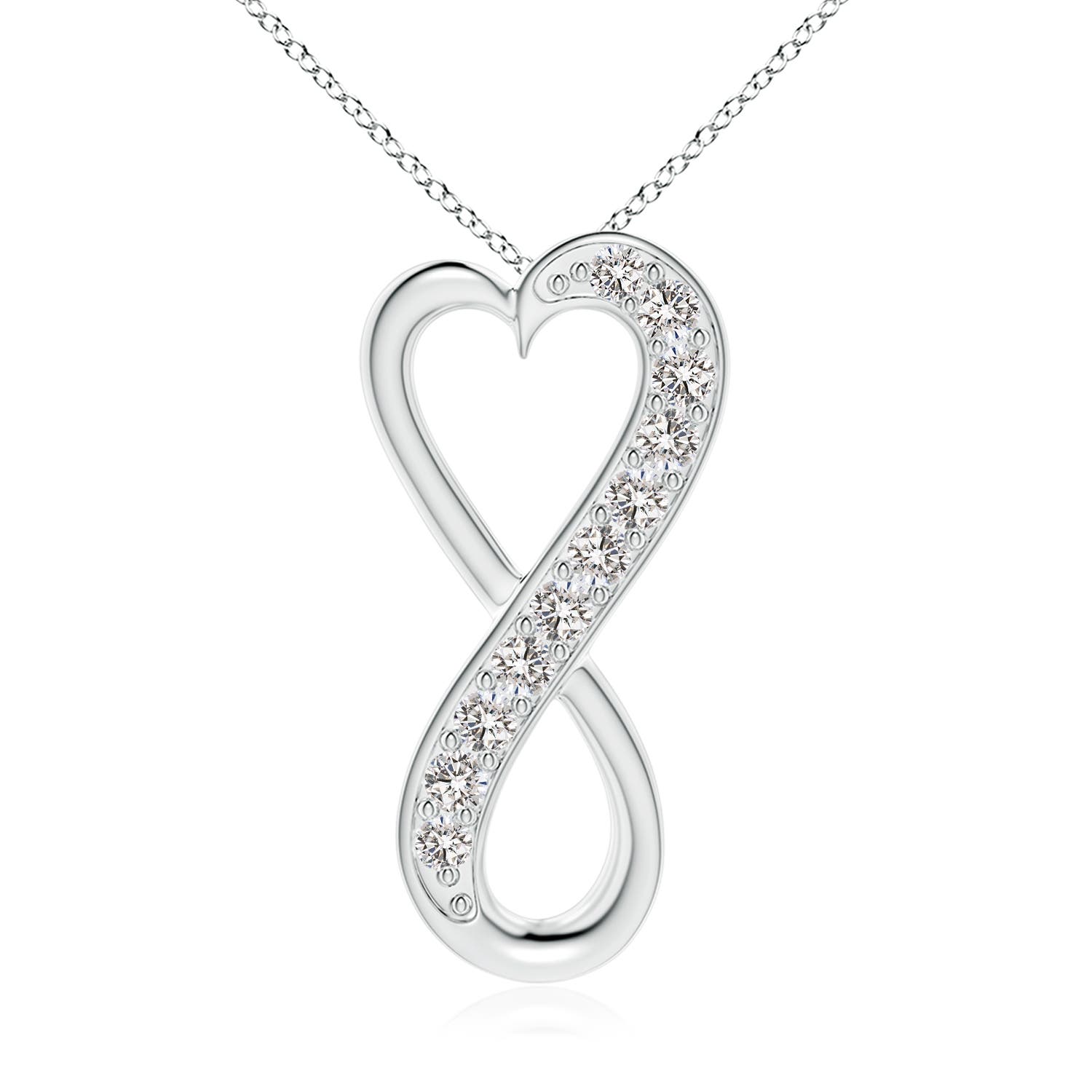 I-J, I1-I2 / 0.52 CT / 14 KT White Gold