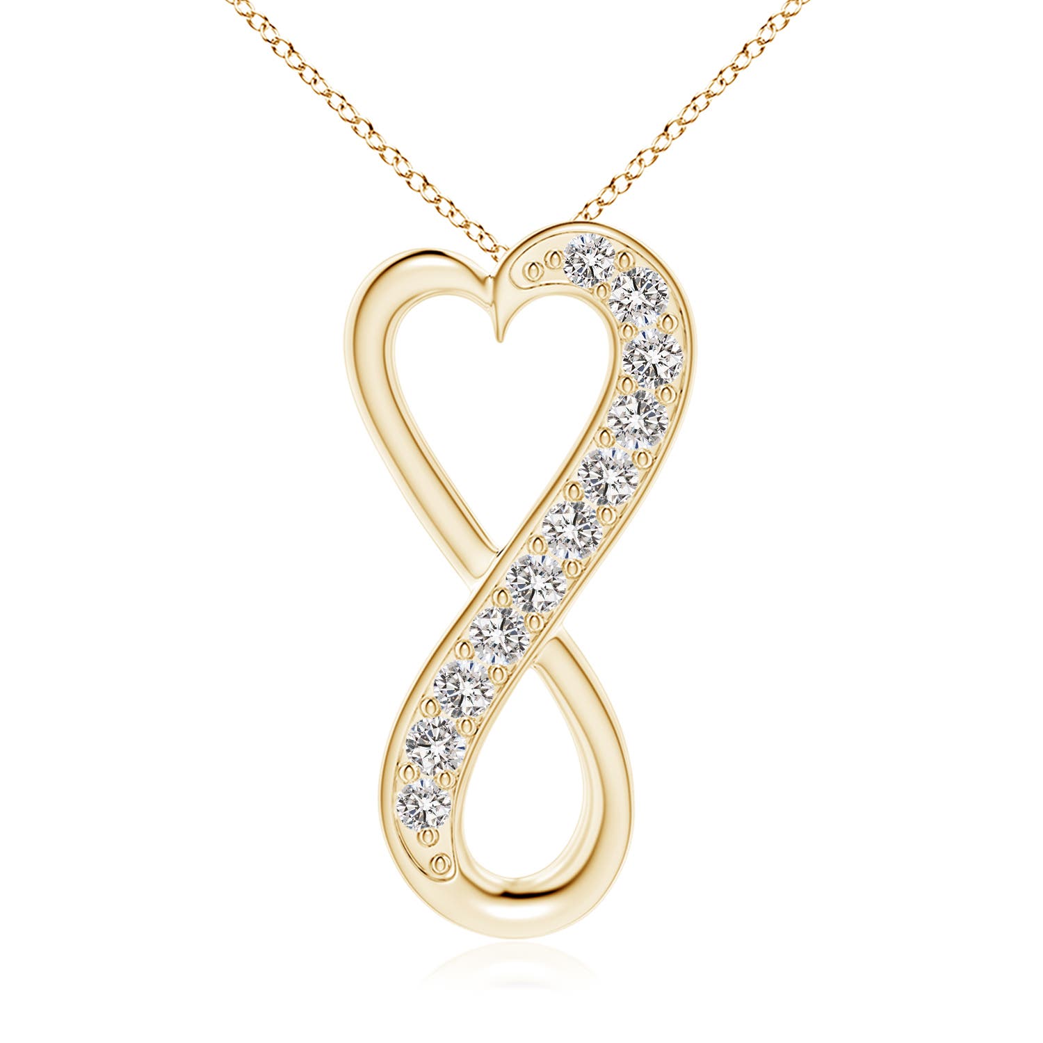 I-J, I1-I2 / 0.52 CT / 14 KT Yellow Gold