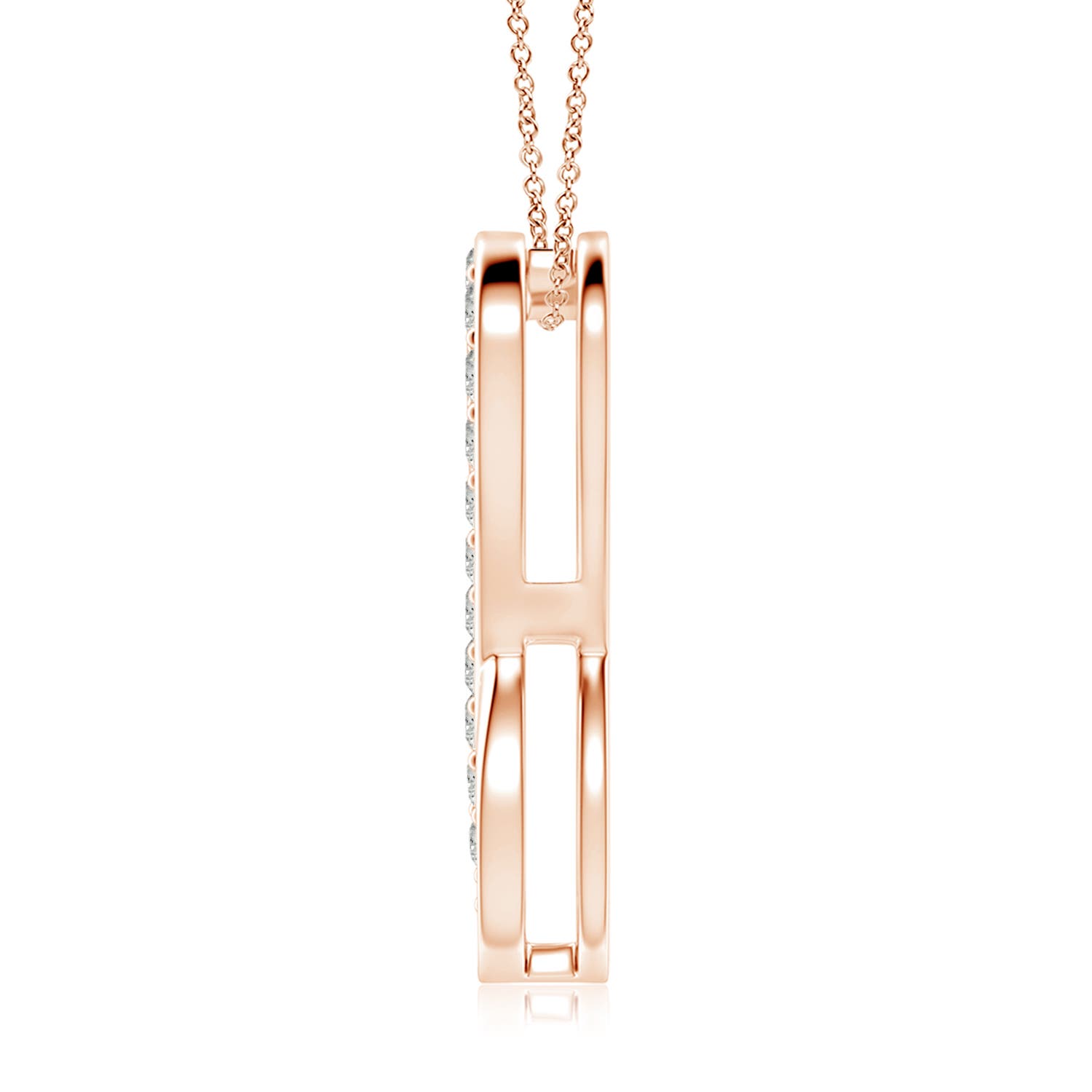 K, I3 / 0.52 CT / 14 KT Rose Gold