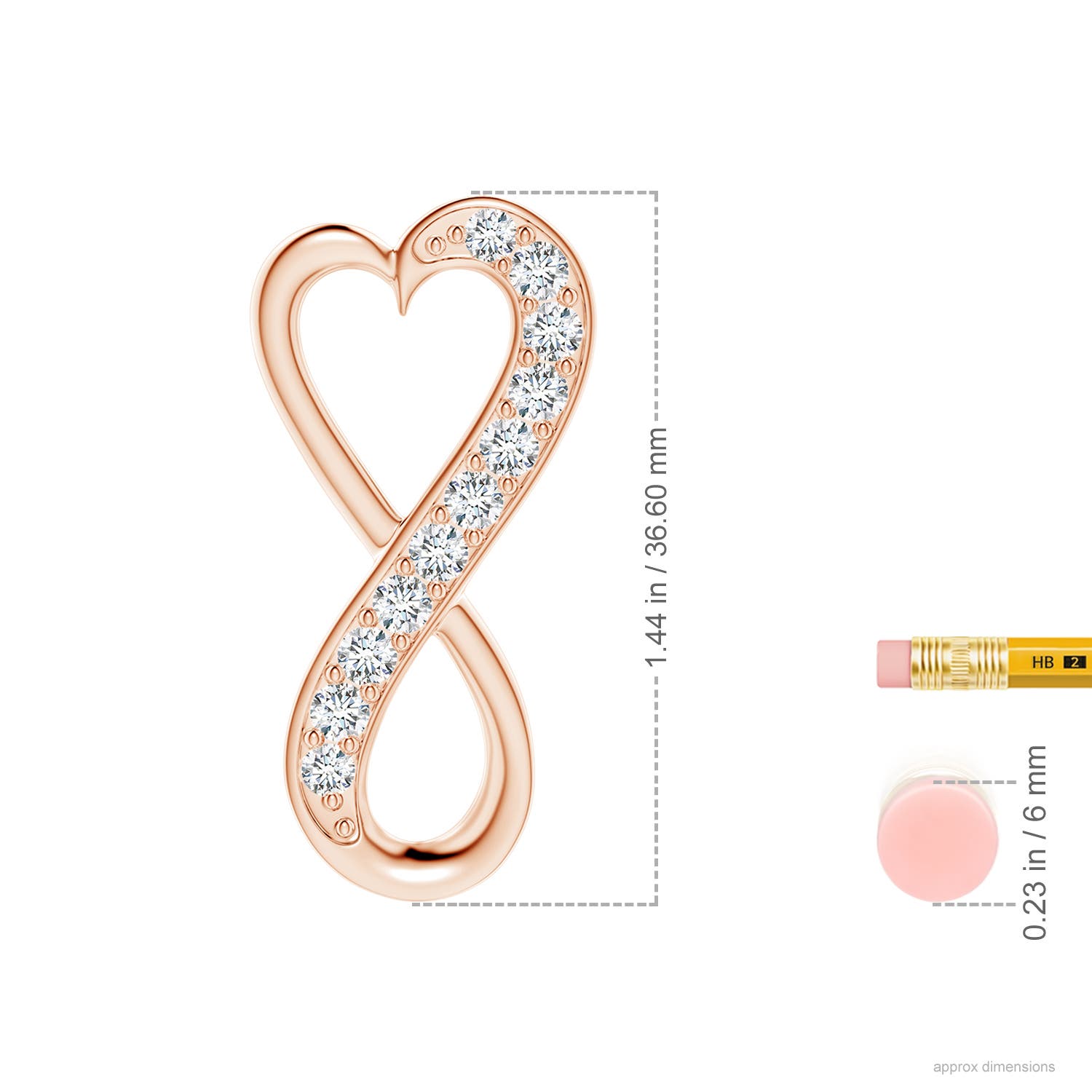 G, VS2 / 1.47 CT / 14 KT Rose Gold