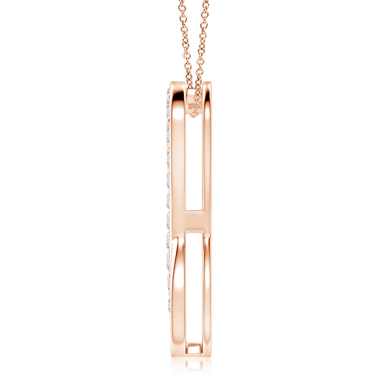 H, SI2 / 1.47 CT / 14 KT Rose Gold