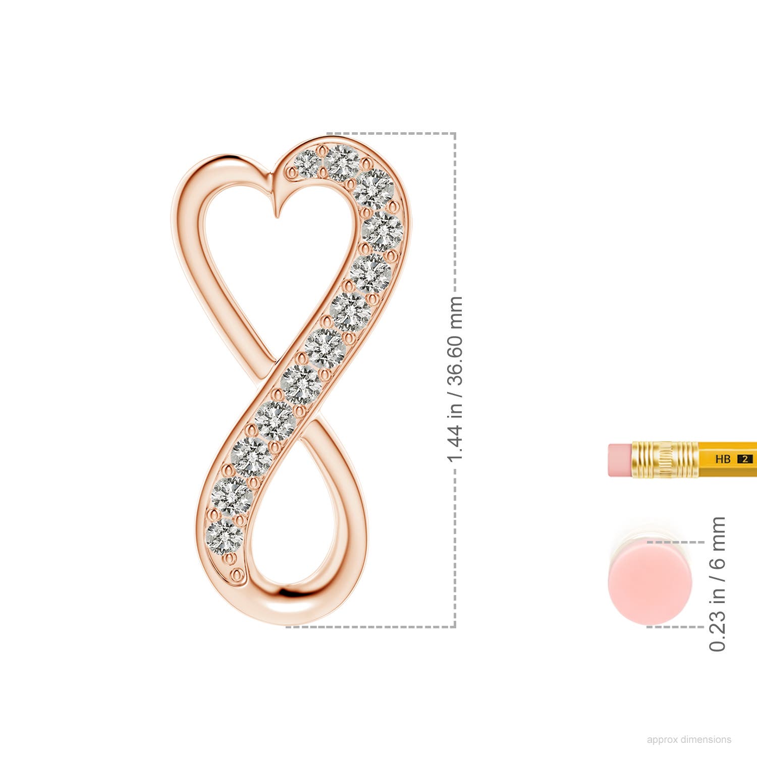 K, I3 / 1.47 CT / 14 KT Rose Gold