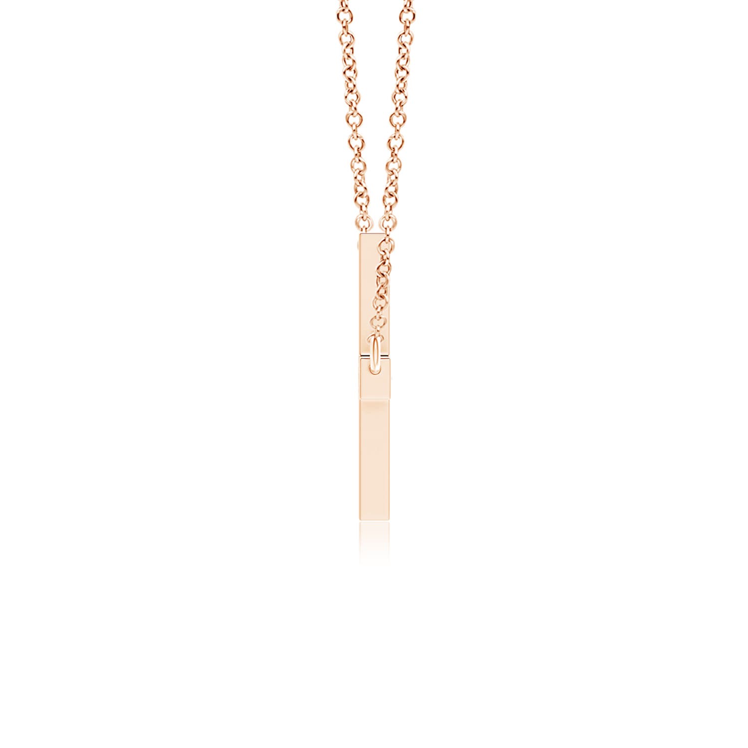 HSI2 / 0.11 CT / 14 KT Rose Gold