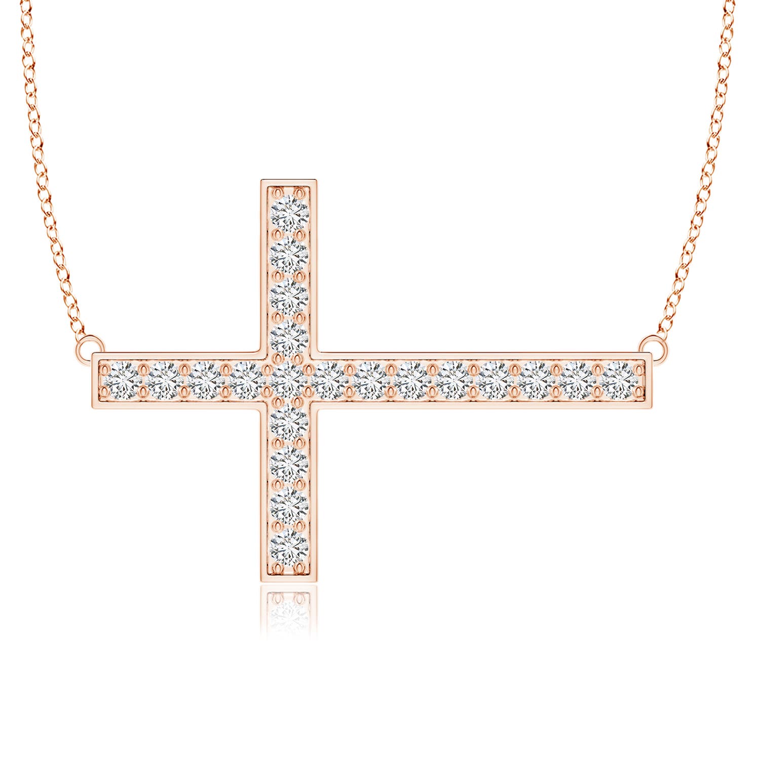 H, SI2 / 1.01 CT / 14 KT Rose Gold