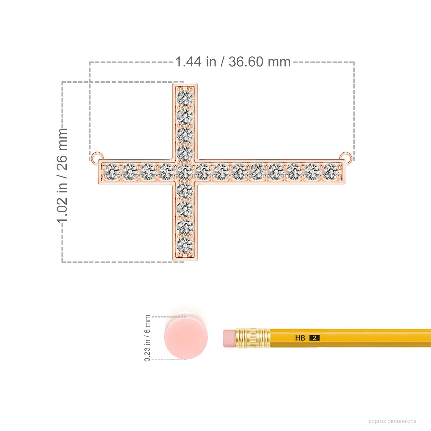 K, I3 / 1.55 CT / 14 KT Rose Gold