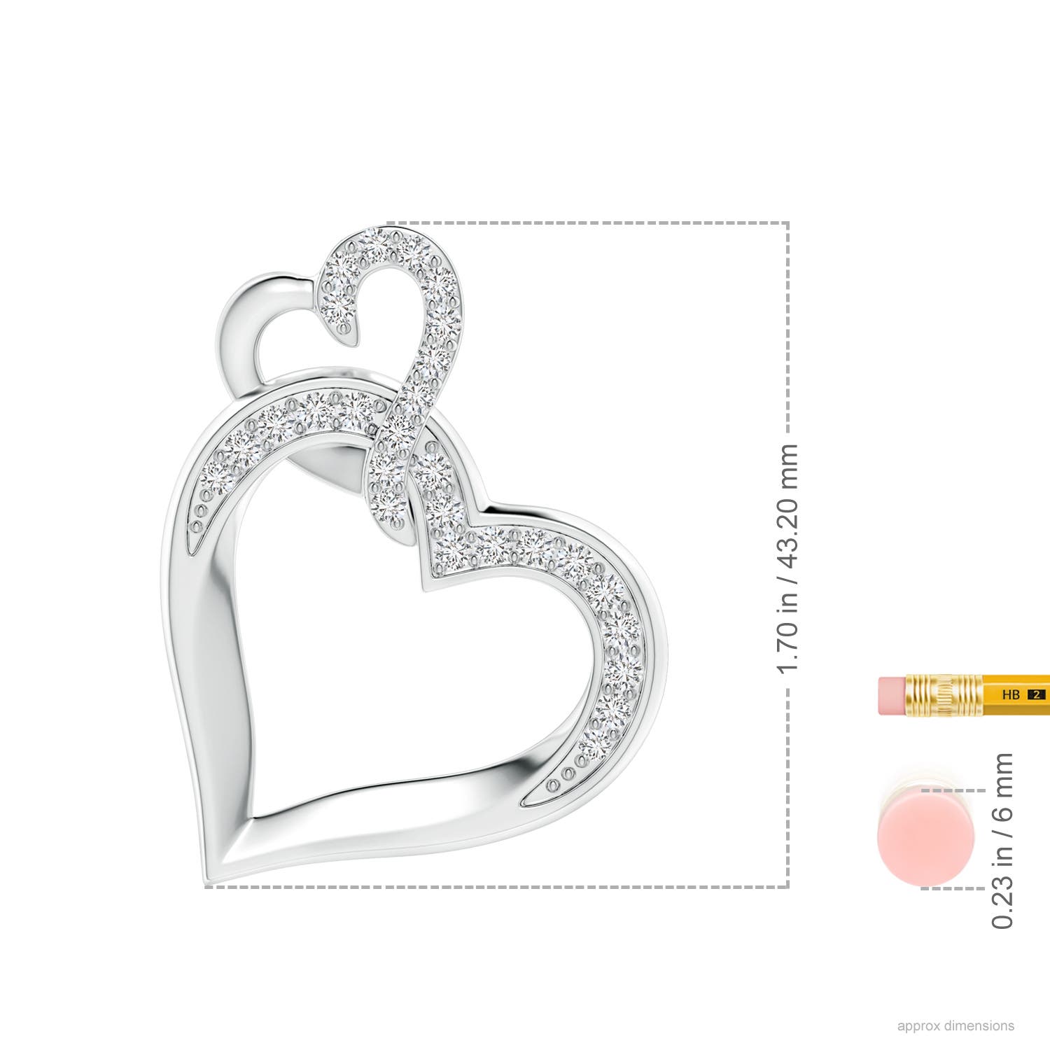 H, SI2 / 1.47 CT / 14 KT White Gold