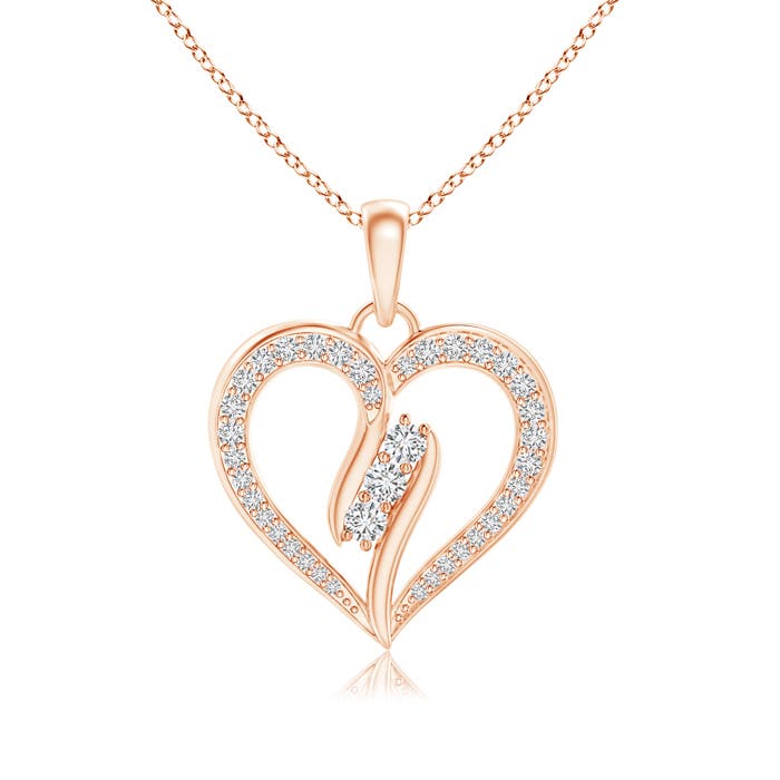 H, SI2 / 0.32 CT / 14 KT Rose Gold