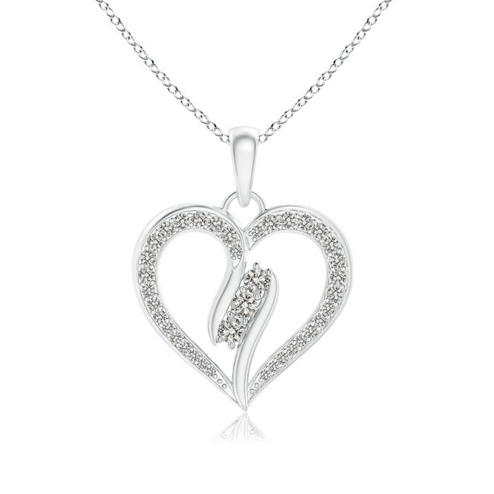 K, I3 / 0.32 CT / 14 KT White Gold