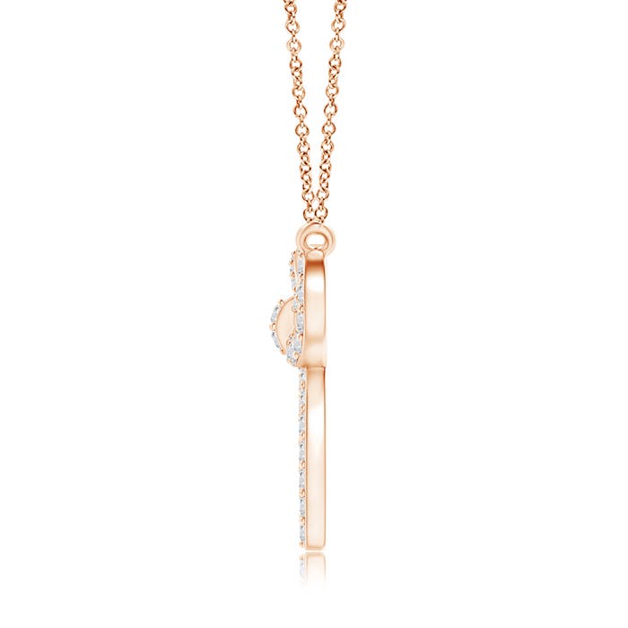 H, SI2 / 0.18 CT / 14 KT Rose Gold