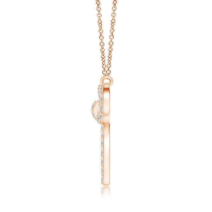 K, I3 / 0.18 CT / 14 KT Rose Gold