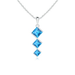 Swiss Blue Topaz Fashion Necklaces & Pendants