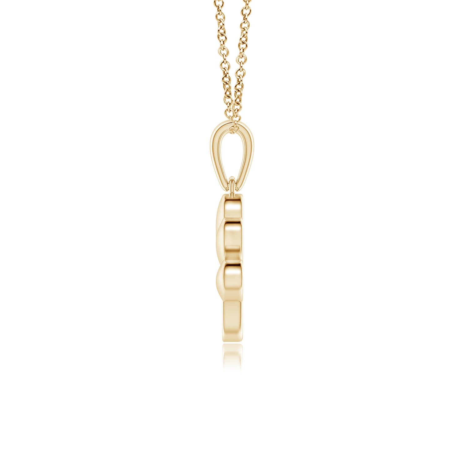 H, SI2 / 0.08 CT / 14 KT Yellow Gold