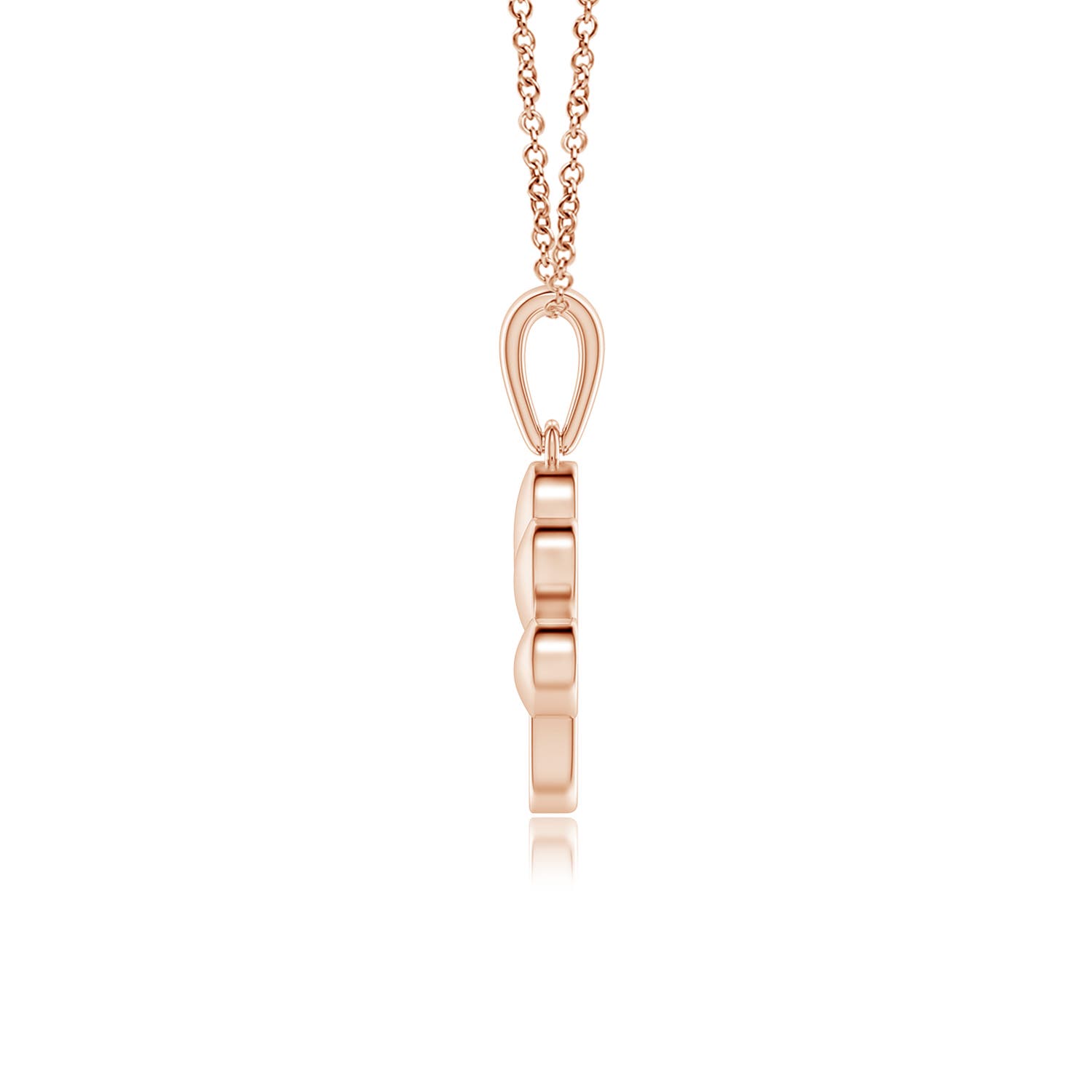 I-J, I1-I2 / 0.08 CT / 14 KT Rose Gold