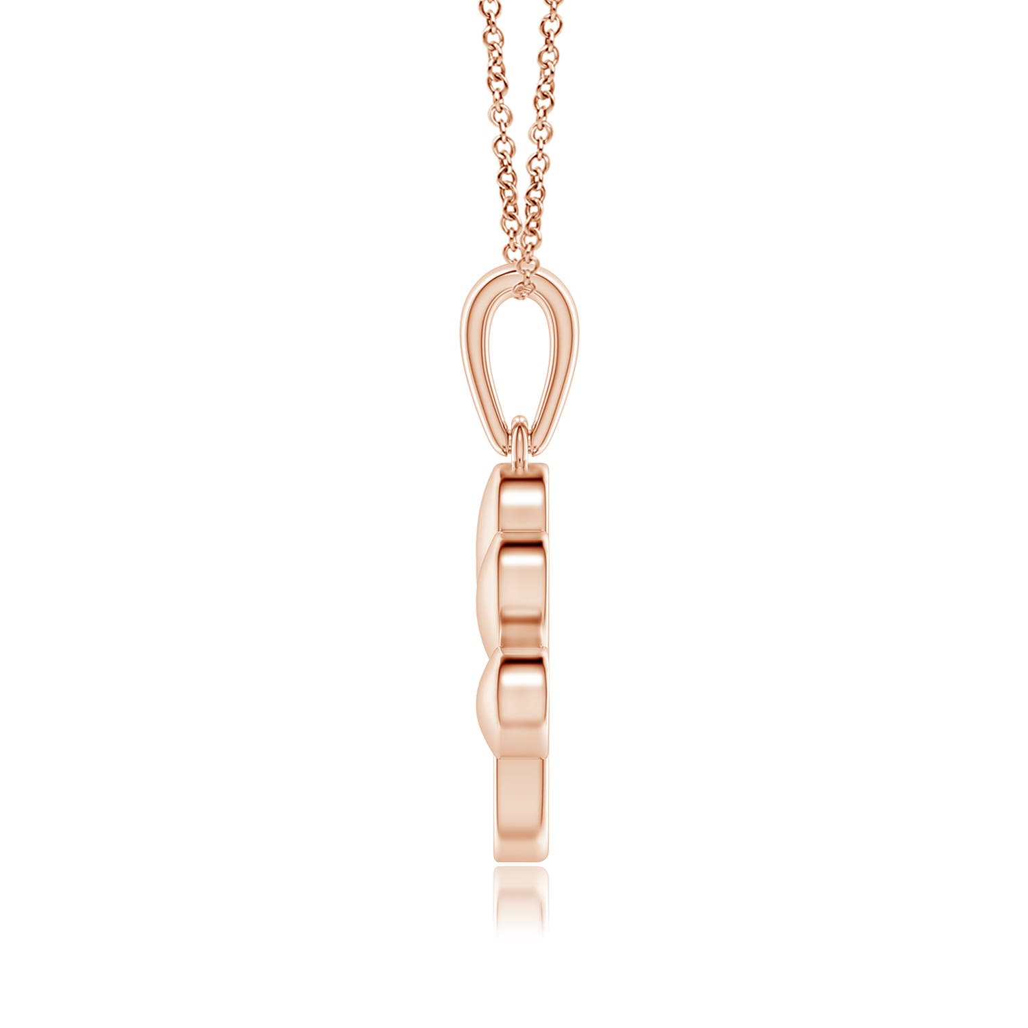 H, SI2 / 0.17 CT / 14 KT Rose Gold