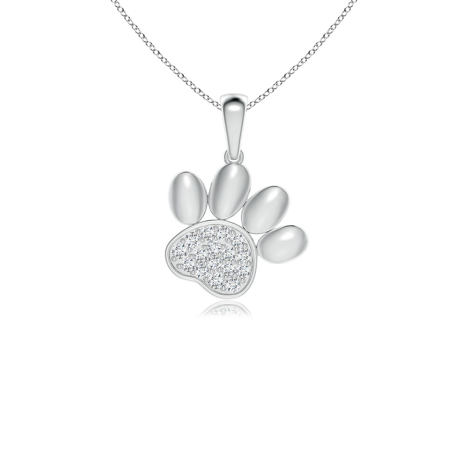 Our Cause for Paws 14k Gold and Diamond Mini Paw Pendant Necklace – Our  Cause for Paws - ourcauseforpaws.org
