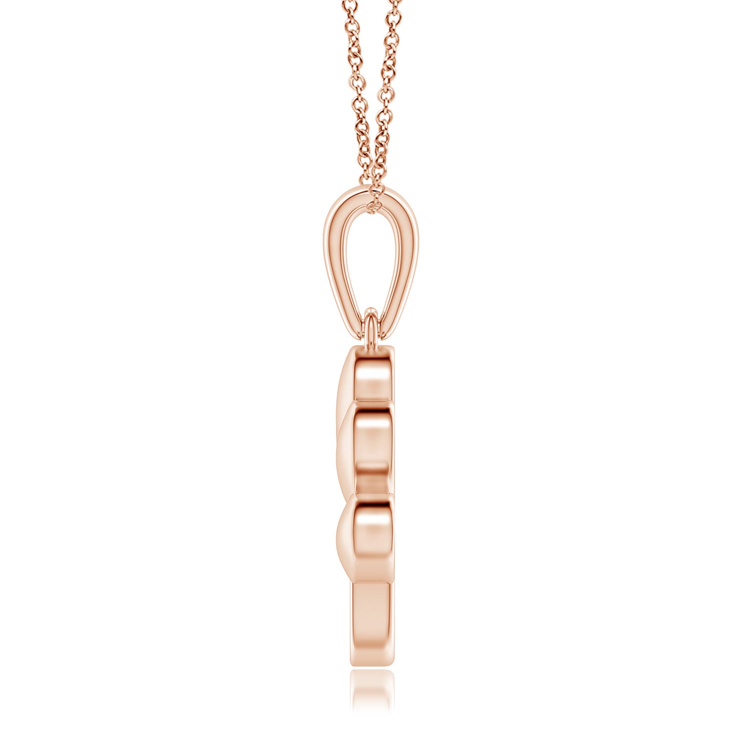 H, SI2 / 0.2 CT / 14 KT Rose Gold