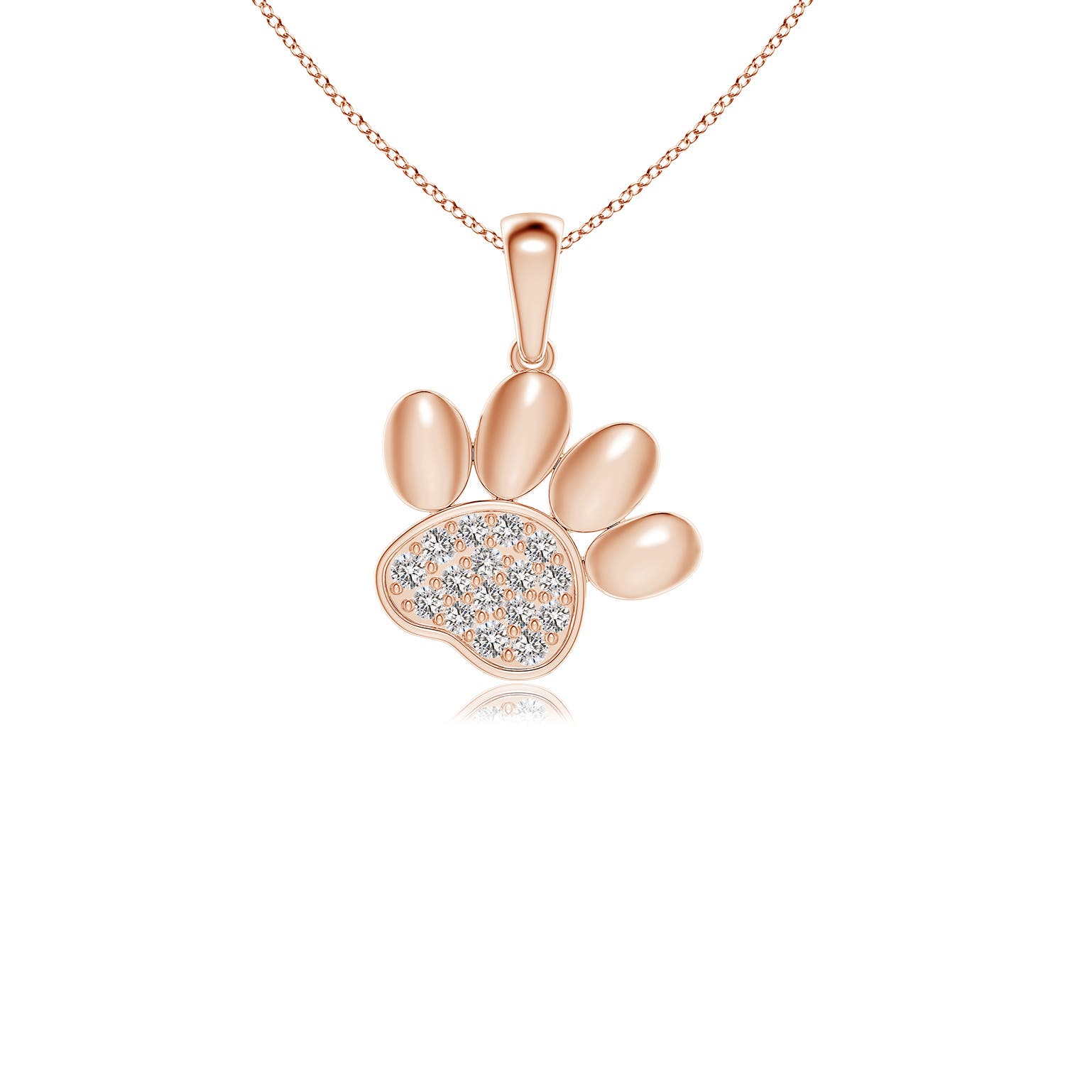 I-J, I1-I2 / 0.2 CT / 14 KT Rose Gold