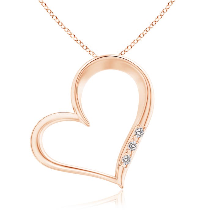 I-J, I1-I2 / 0.04 CT / 14 KT Rose Gold