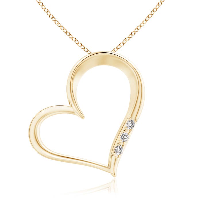 I-J, I1-I2 / 0.04 CT / 14 KT Yellow Gold