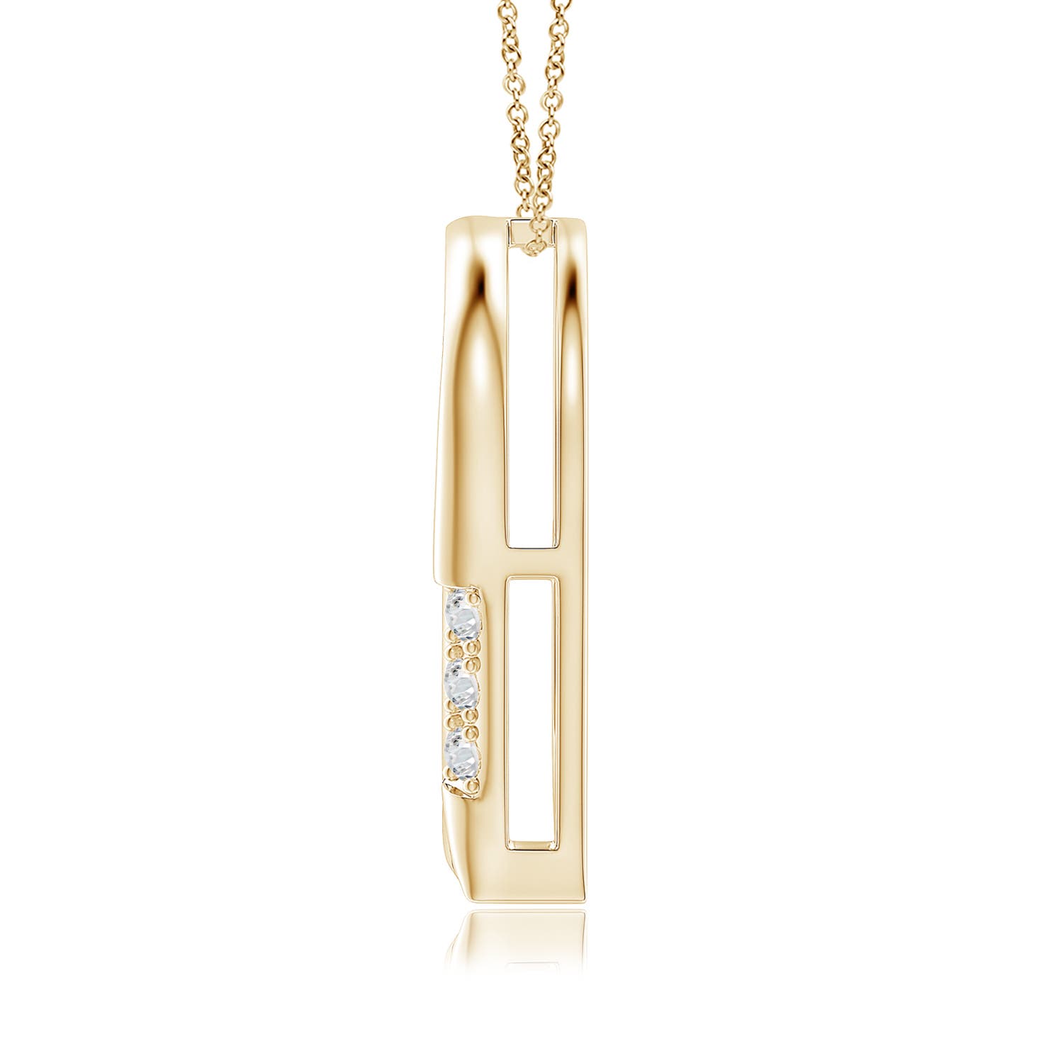 H, SI2 / 0.16 CT / 14 KT Yellow Gold