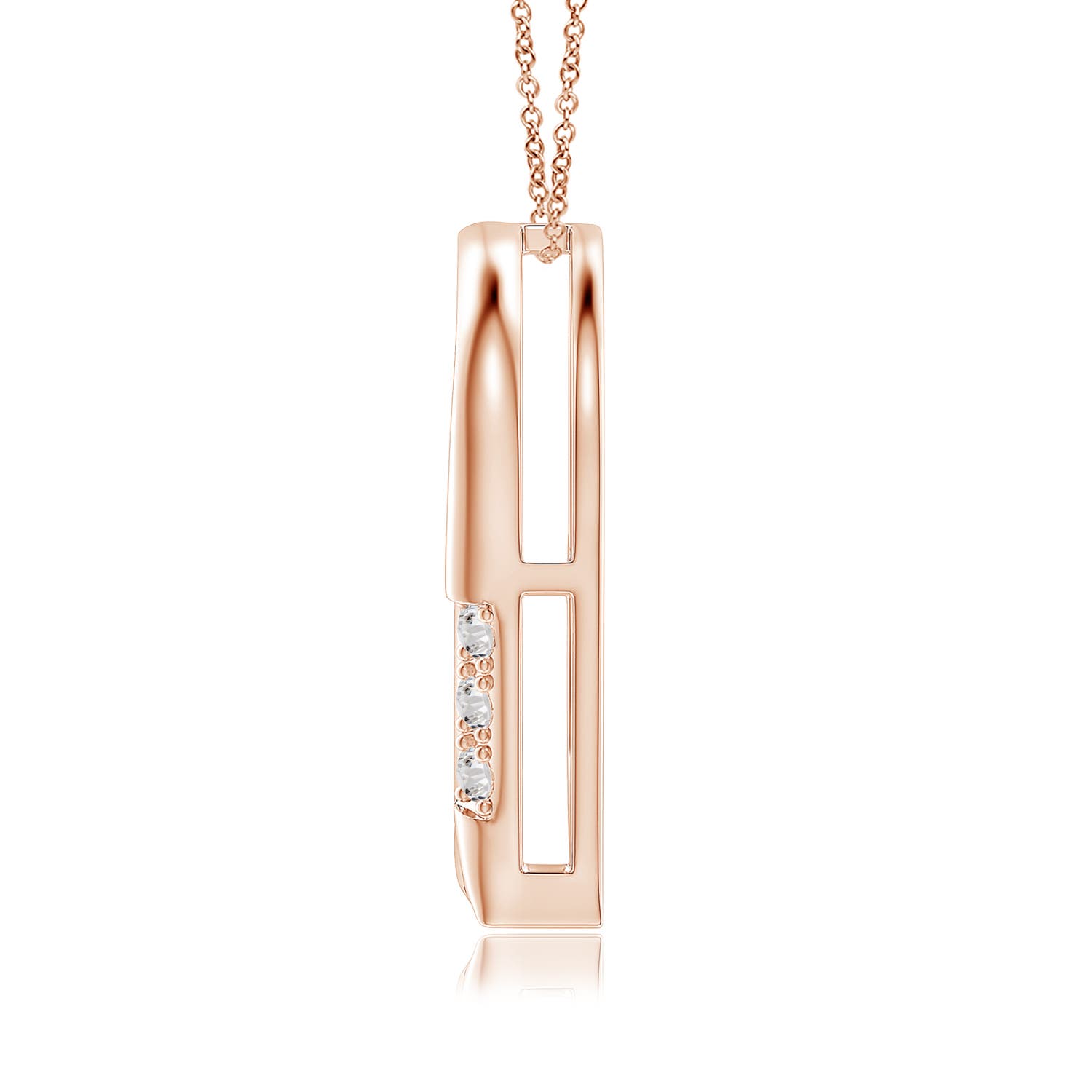 I-J, I1-I2 / 0.16 CT / 14 KT Rose Gold