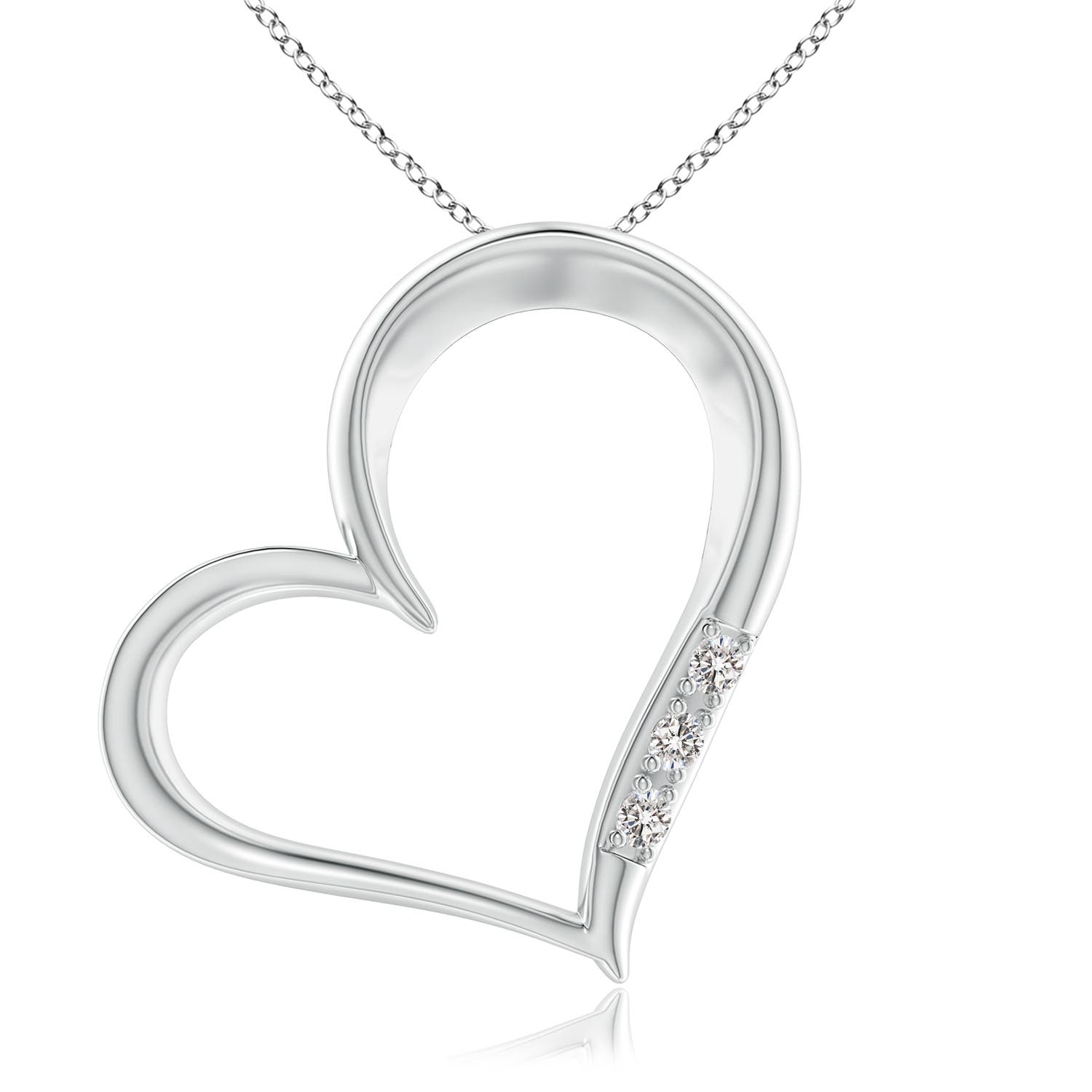 I-J, I1-I2 / 0.21 CT / 14 KT White Gold