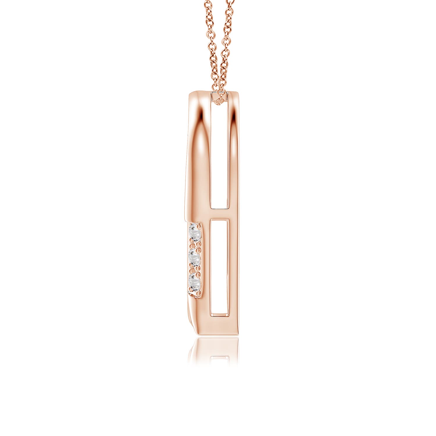 I-J, I1-I2 / 0.11 CT / 14 KT Rose Gold