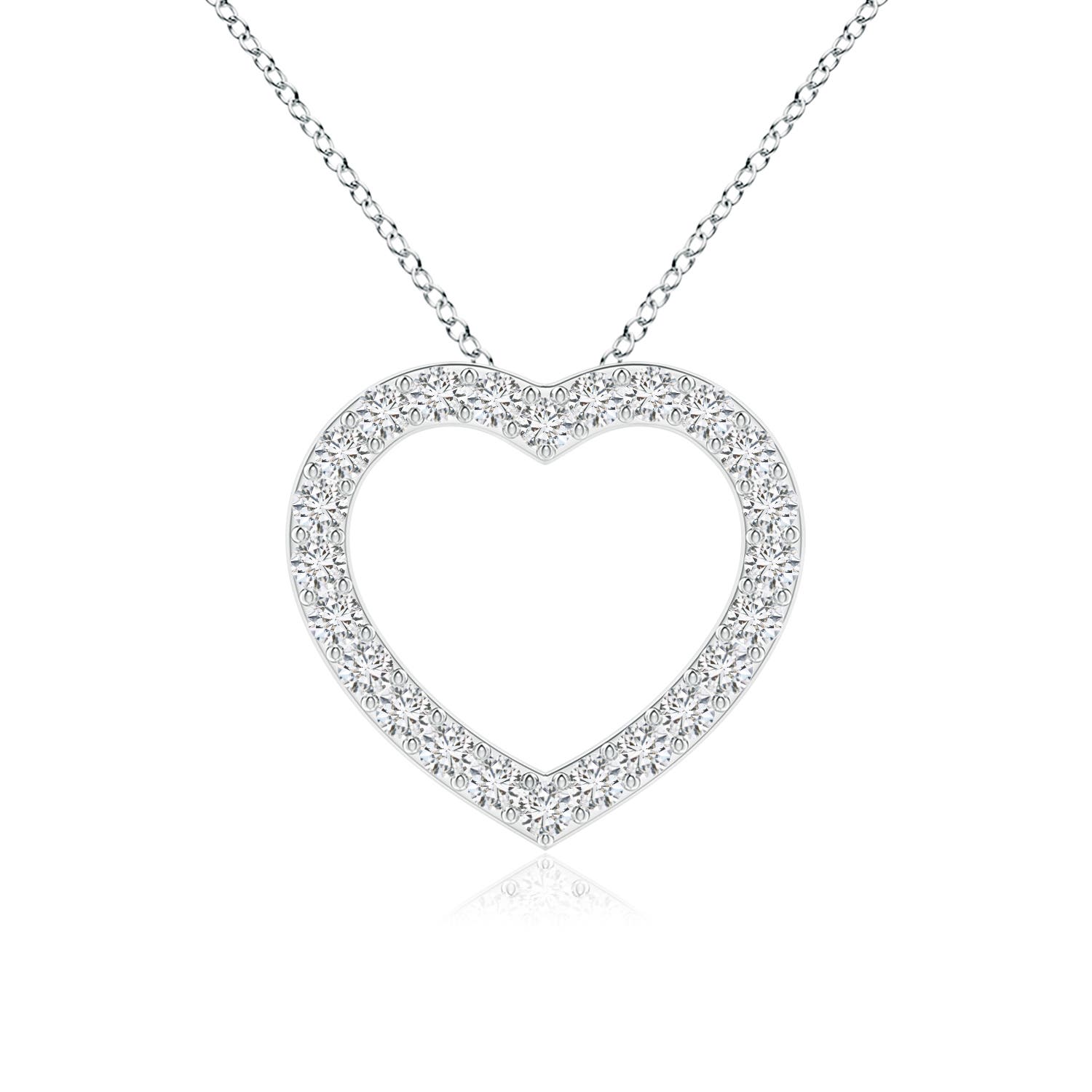 H, SI2 / 0.7 CT / 14 KT White Gold