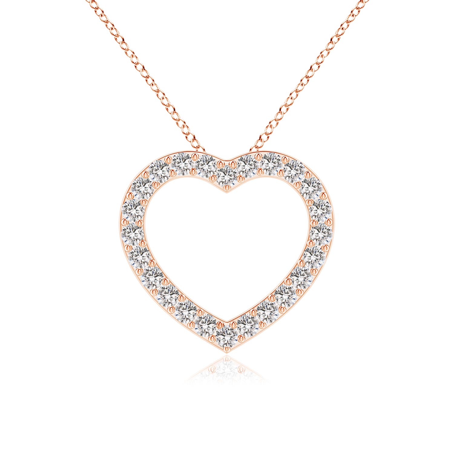 I-J, I1-I2 / 0.7 CT / 14 KT Rose Gold