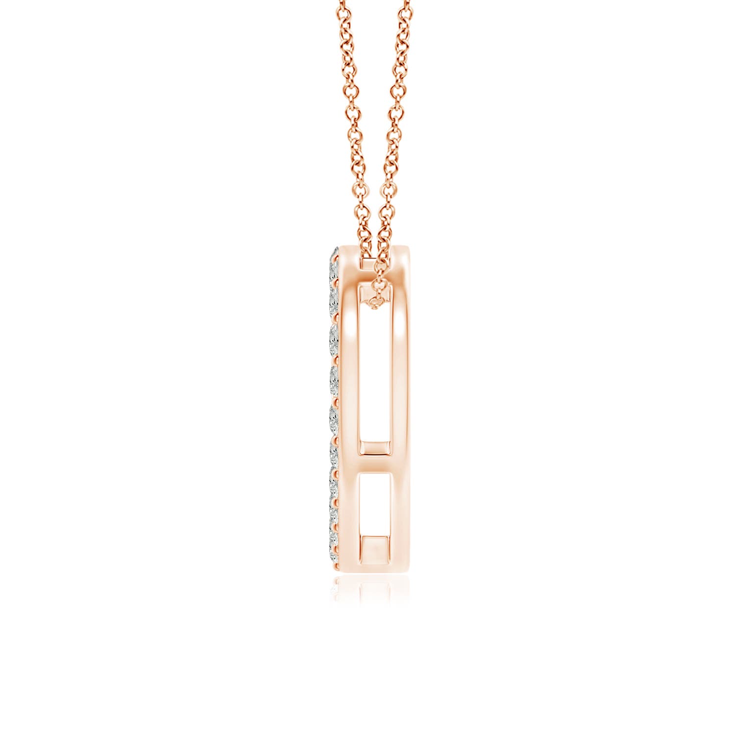 K, I3 / 0.7 CT / 14 KT Rose Gold