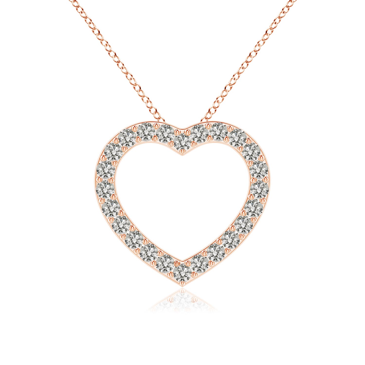 K, I3 / 1.06 CT / 14 KT Rose Gold