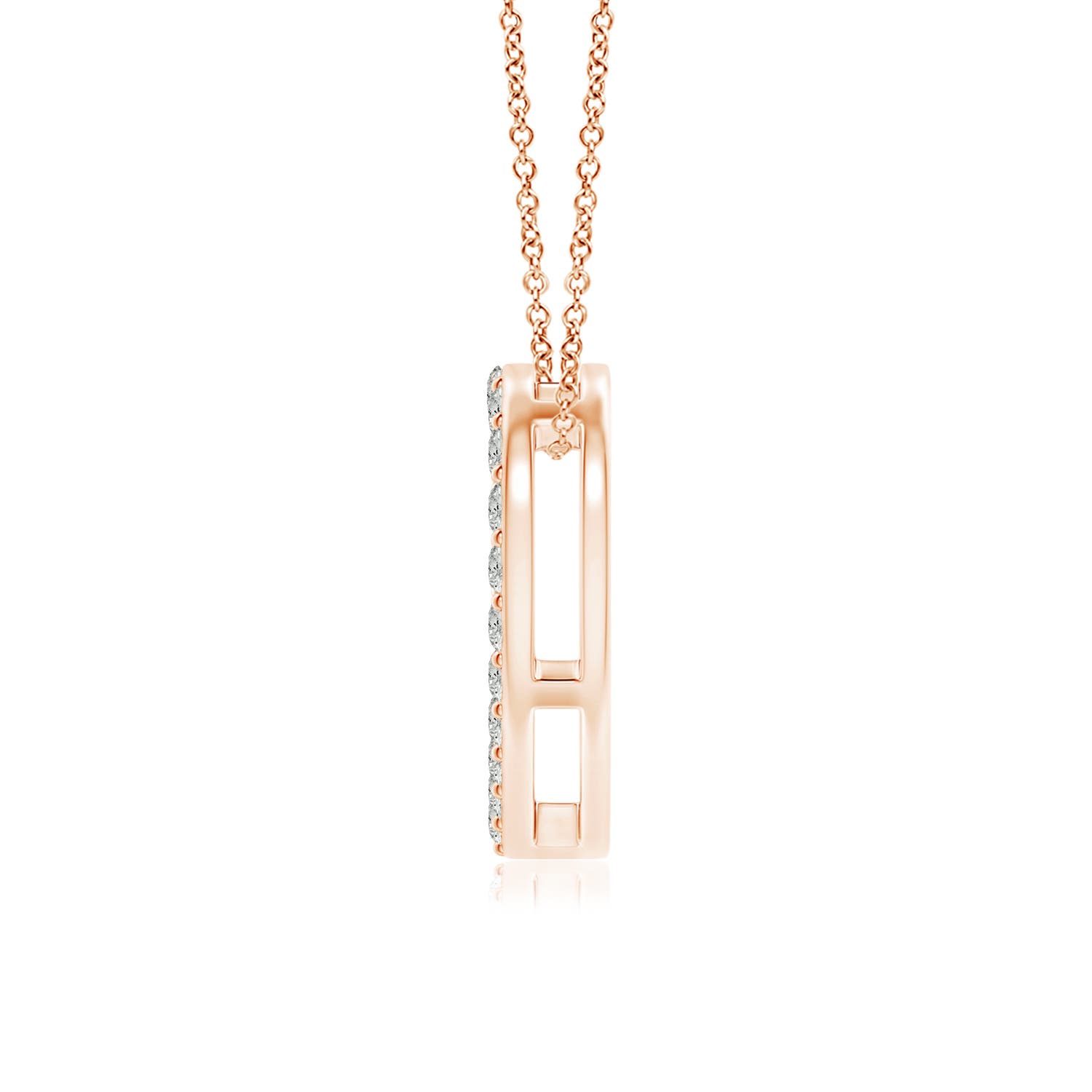 K, I3 / 1.06 CT / 14 KT Rose Gold