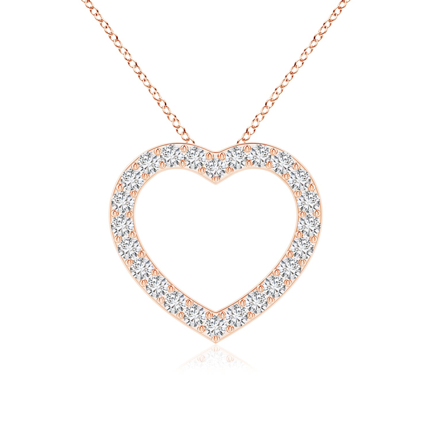 H, SI2 / 1.54 CT / 14 KT Rose Gold