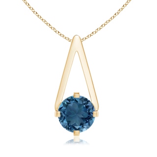 Round AA London Blue Topaz