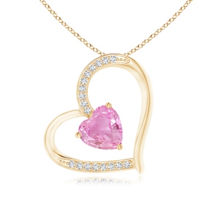 Heart A Pink Sapphire