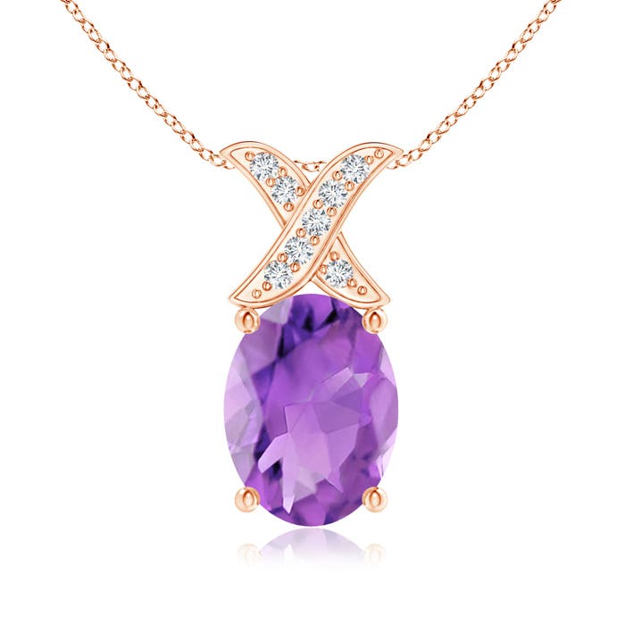 AA - Amethyst / 1.19 CT / 14 KT Rose Gold